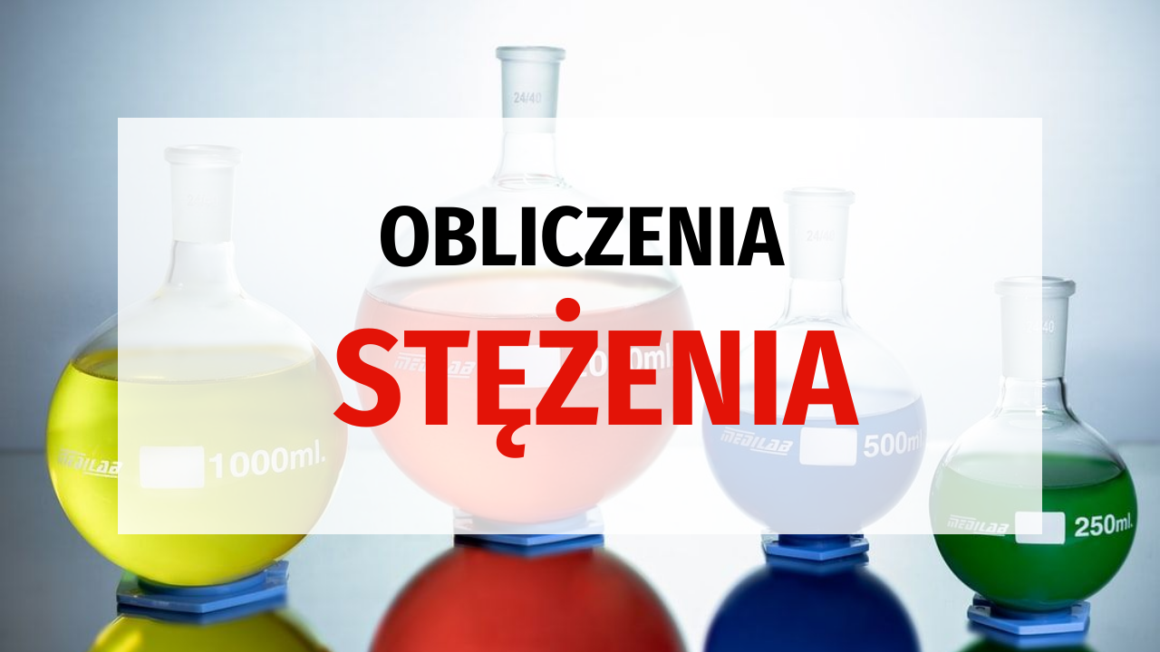 Obliczenia - stężenia